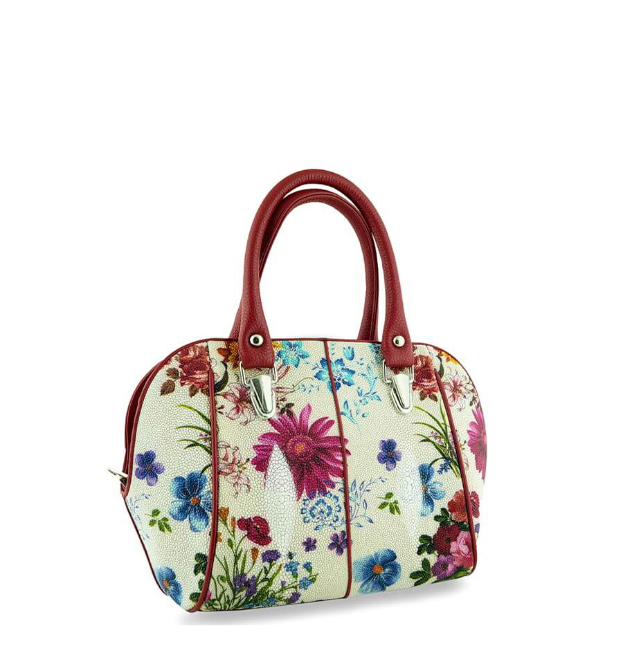 Сумка женская Exotic Leather 124s, бежевый