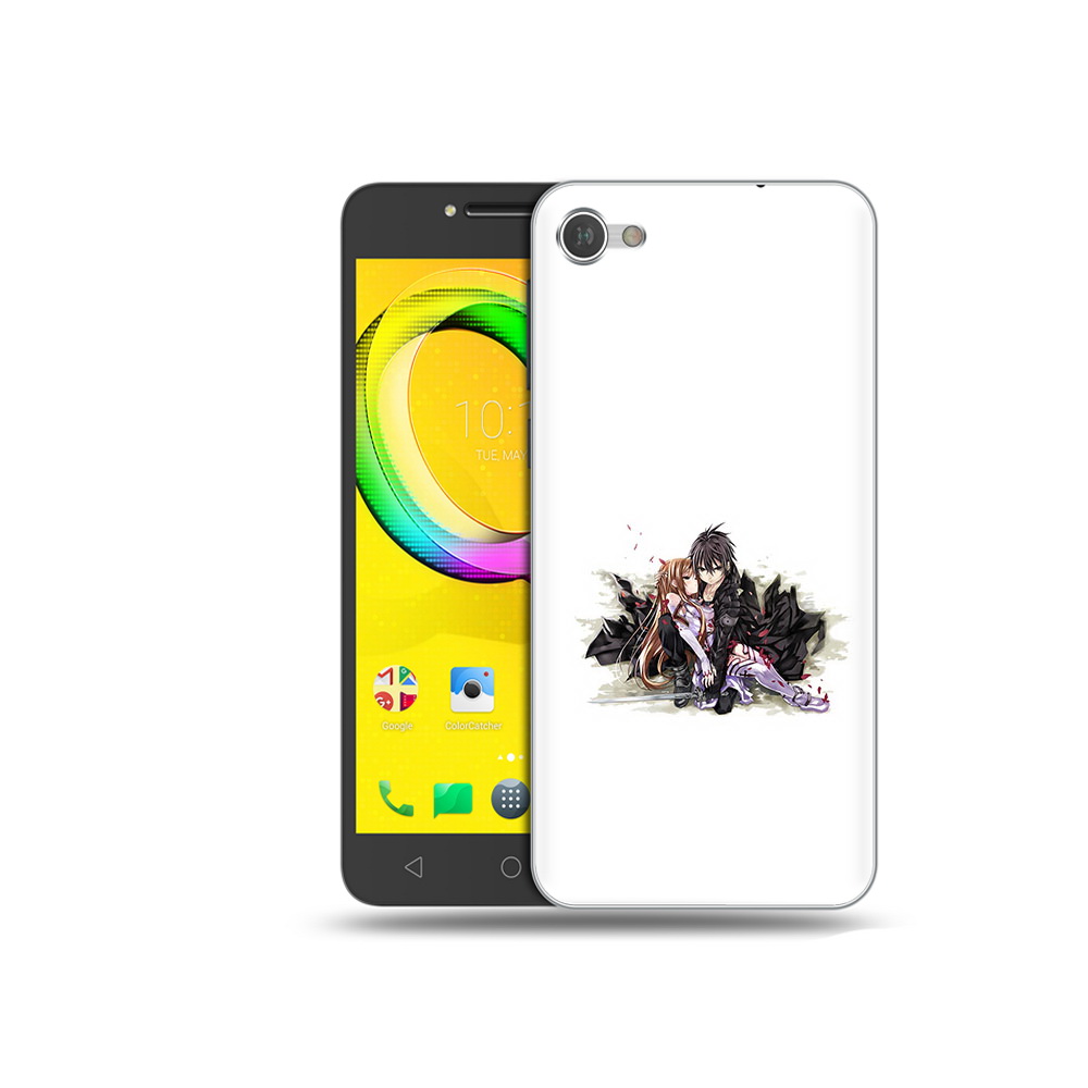 

Чехол MyPads Tocco для Alcatel A5 аниме асуна (PT67387.664.222), Прозрачный, Tocco