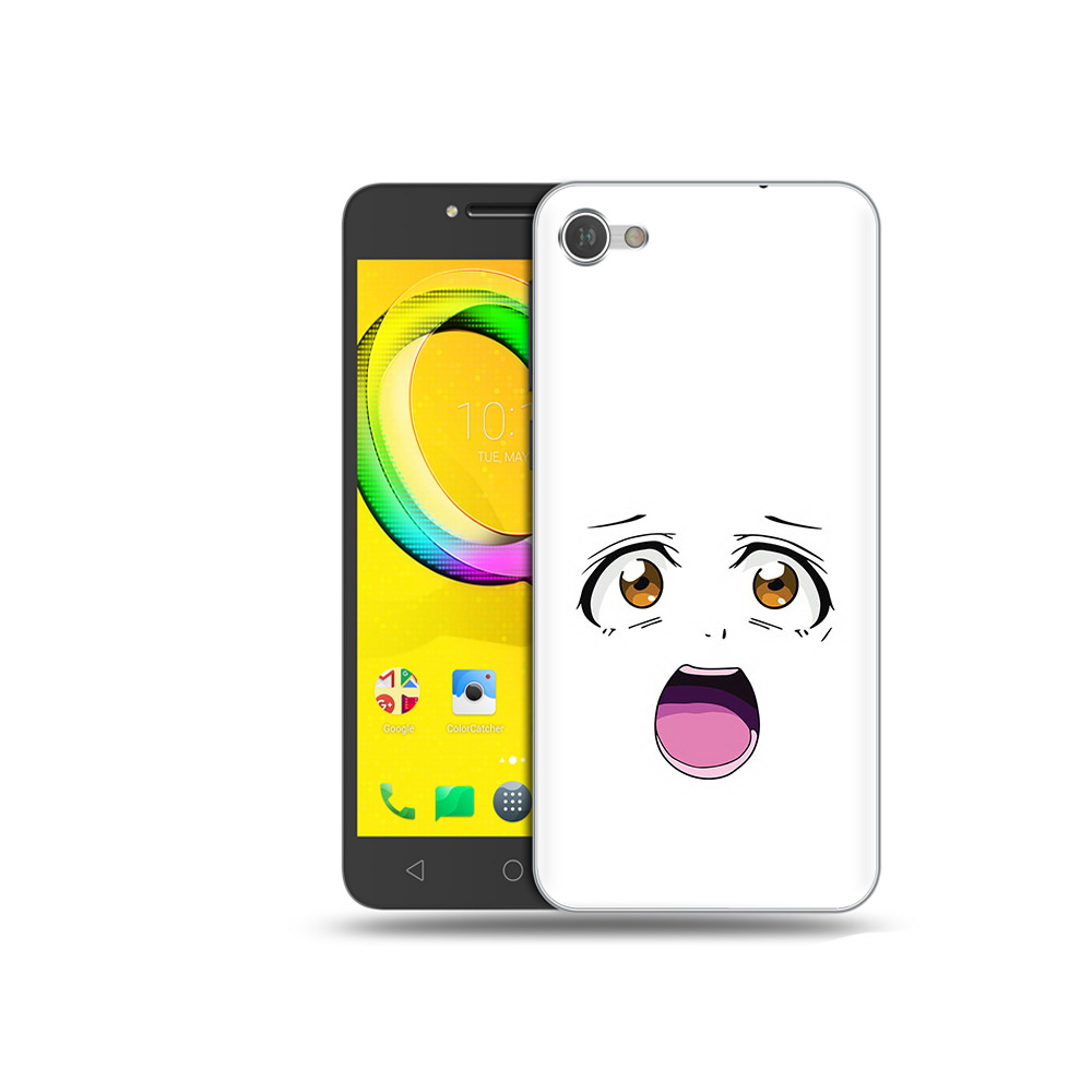 

Чехол MyPads Tocco для Alcatel A5 аниме лицо (PT67387.664.223), Прозрачный, Tocco
