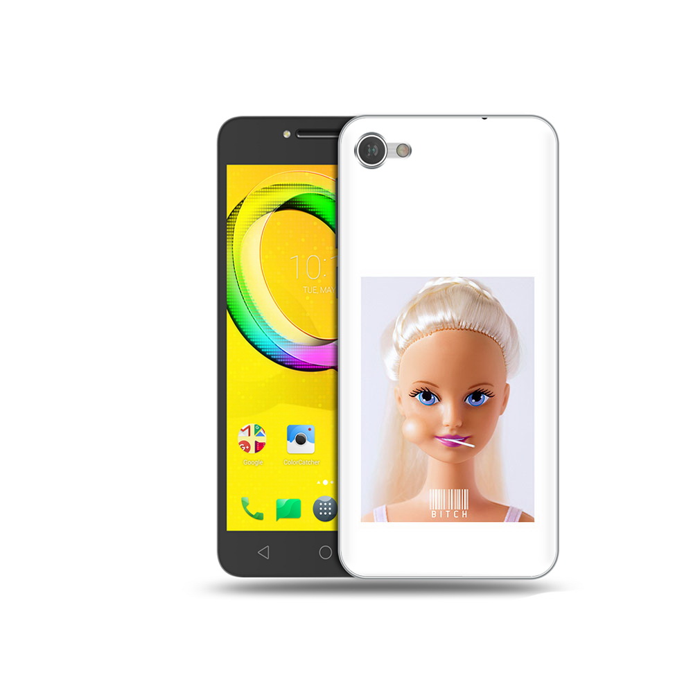 

Чехол MyPads Tocco для Alcatel A5 барби (PT67387.664.226), Прозрачный, Tocco