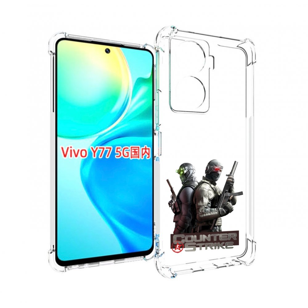 

Чехол MyPads КС для Vivo Y77 5G, Прозрачный, Tocco
