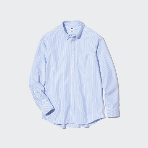 

Рубашка мужская UNIQLO 452300COL65 синяя L (доставка из-за рубежа), 452300COL65