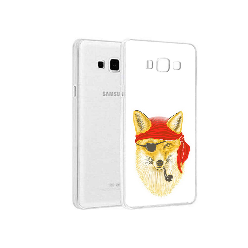 

Чехол MyPads Tocco для Samsung Galaxy A3 (2015) лиса-пират, Прозрачный, Tocco