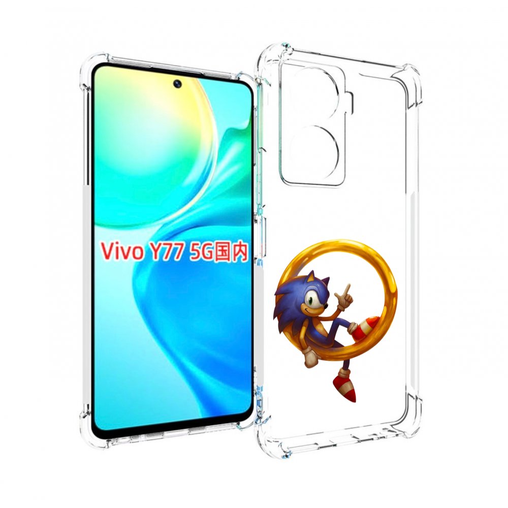

Чехол Mypads Sonic-R Для Vivo Y77 5G, Прозрачный, Tocco