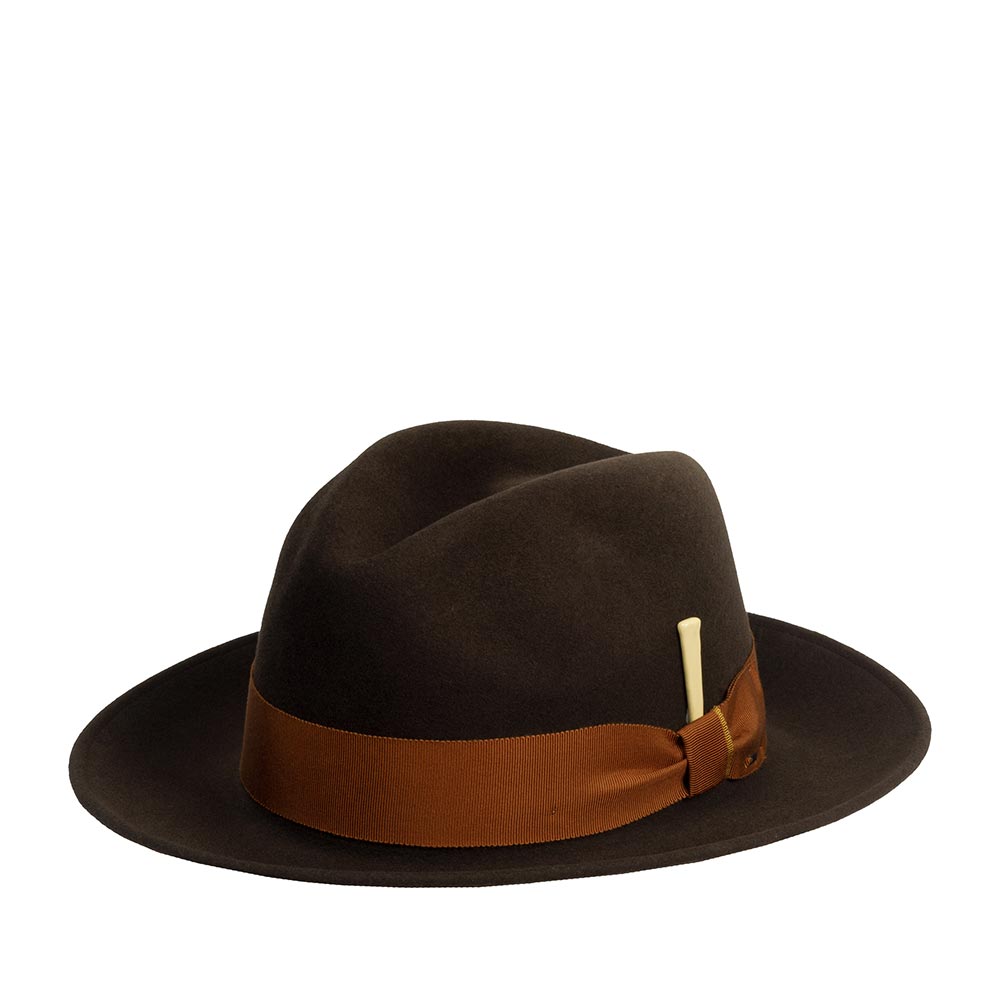 Шляпа унисекс BAILEY 37186BH ERNEST коричневая р 59