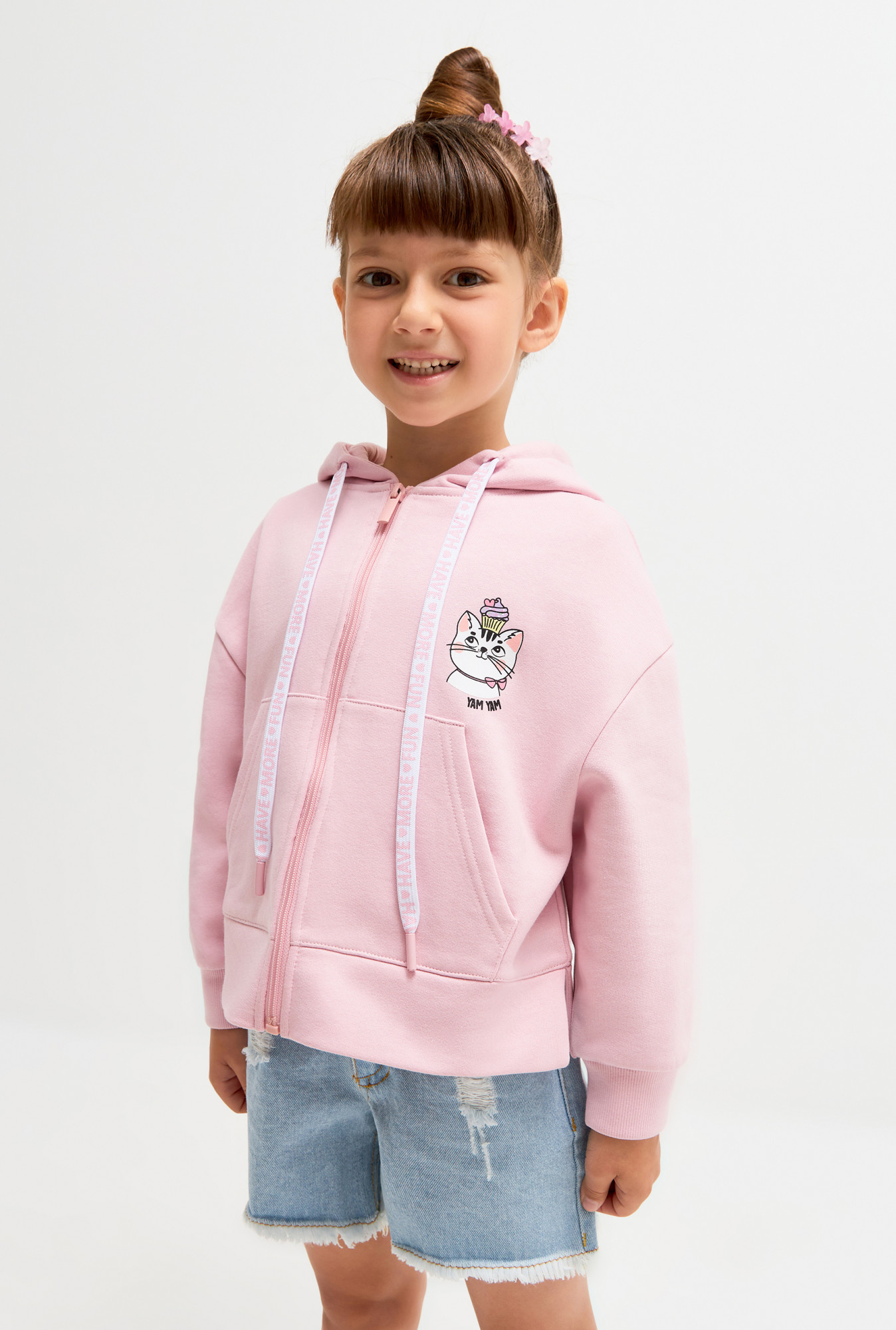 

Куртка для девочек Acoola 20221000015 цв.пыльный розовый р.98, 20221000015