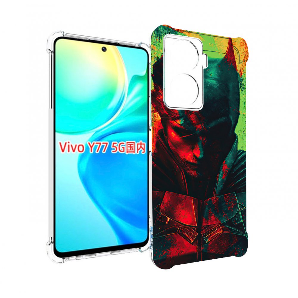 

Чехол Mypads The Batman Для Vivo Y77 5G, Прозрачный, Tocco