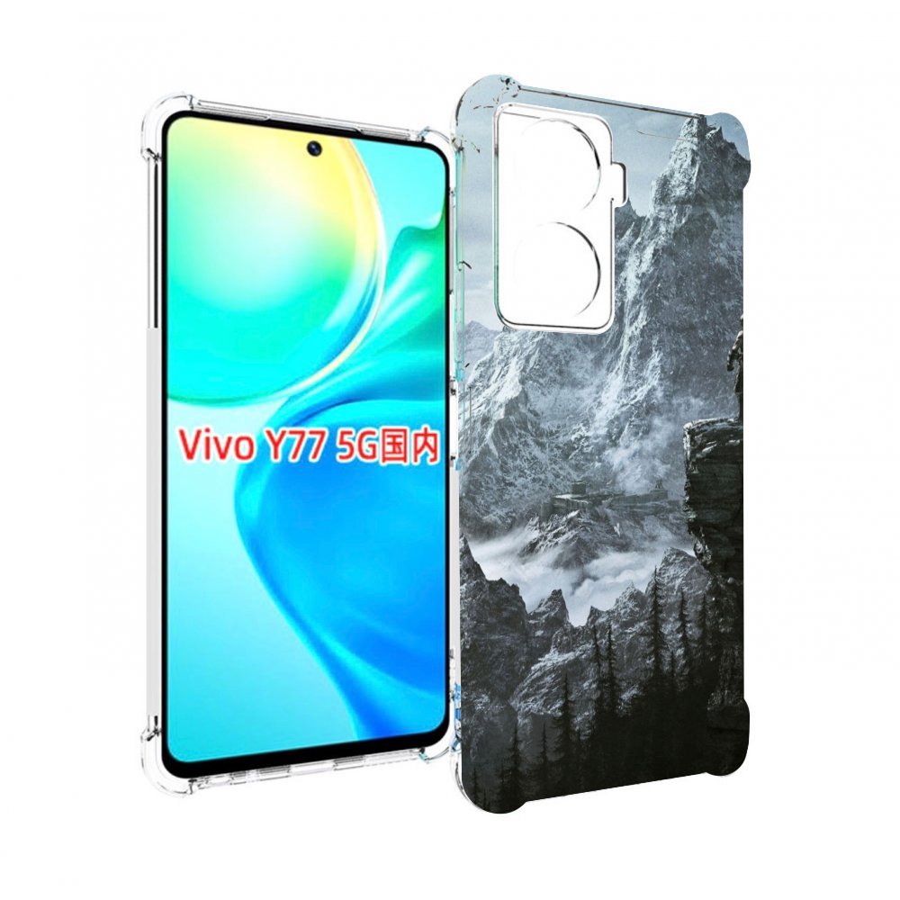

Чехол Mypads The Elder Scrolls V Skyrim Для Vivo Y77 5G, Прозрачный, Tocco