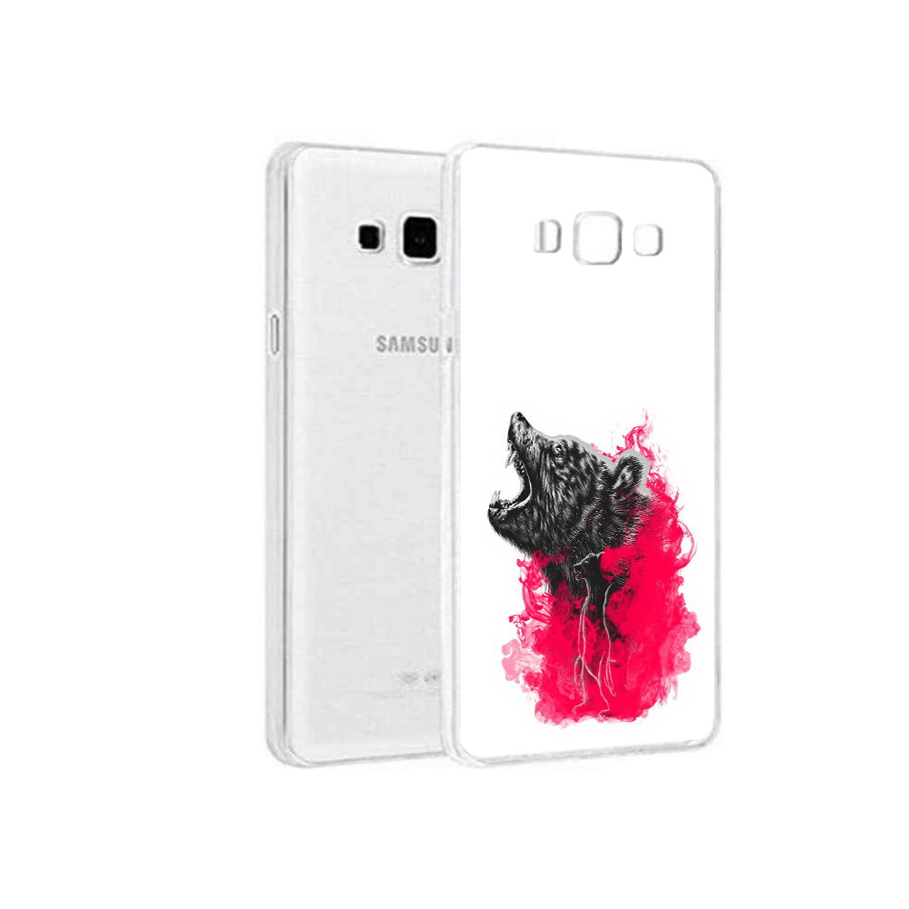 

Чехол MyPads Tocco для Samsung Galaxy A3 (2015) медведь в дымке, Прозрачный, Tocco