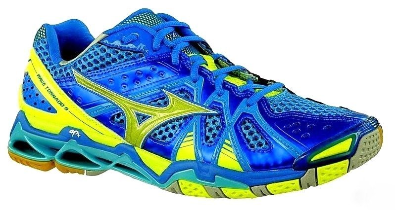 Кроссовки мужские Mizuno Wave Tornado 9 синие 15 UK