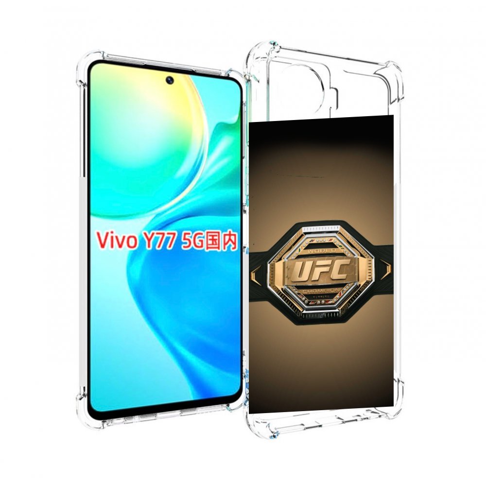 

Чехол MyPads UFC единоборства мужской для Vivo Y77 5G, Прозрачный, Tocco