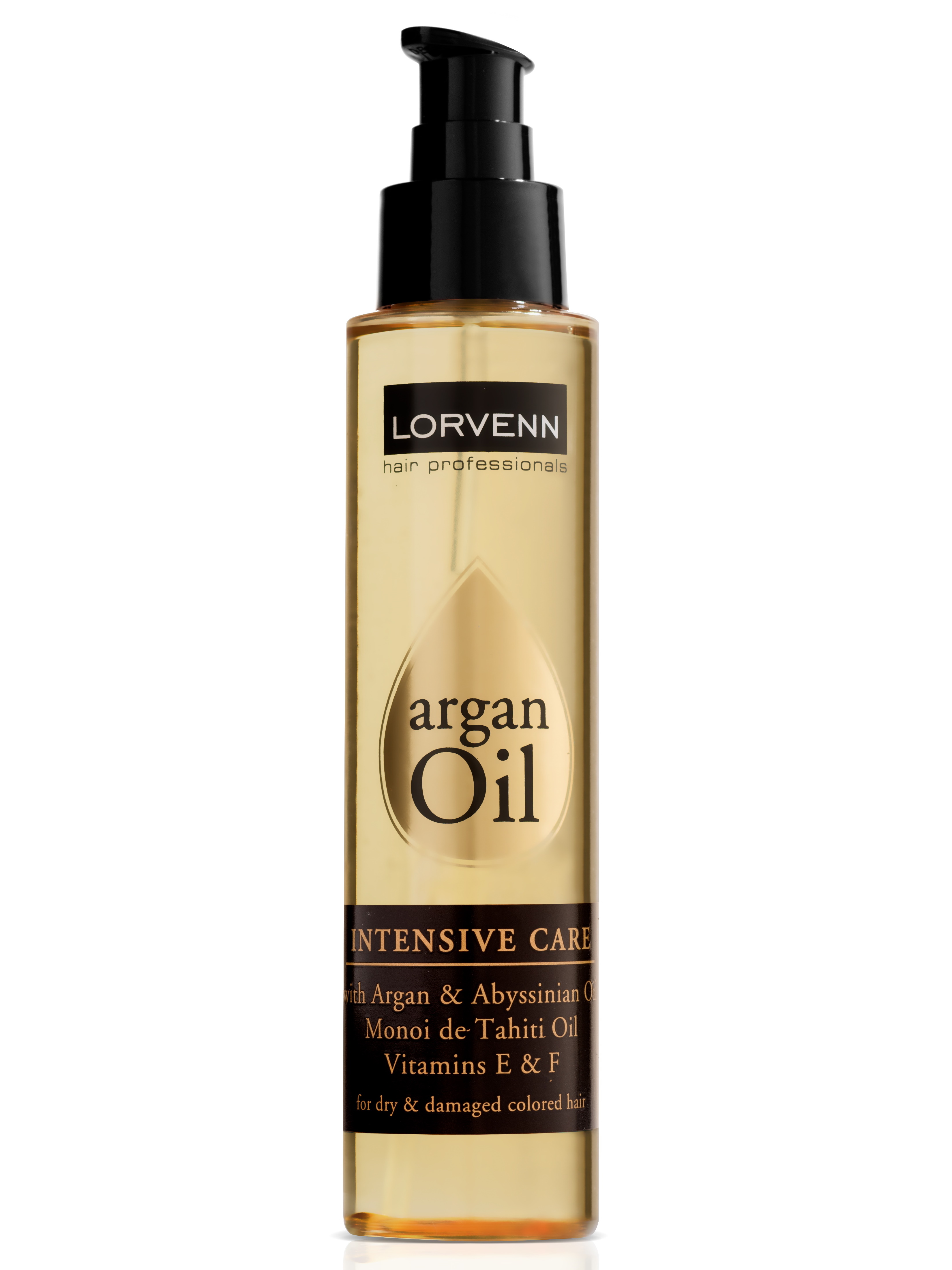 фото Масло-эликсир argan oil для питания волос lorvenn hair professionals интенсивное 125 мл