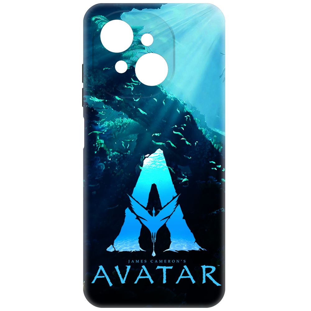 

Чехол-накладка Krutoff Soft Case Аватар - Цветное лого для Tecno Spark Go 1 черный