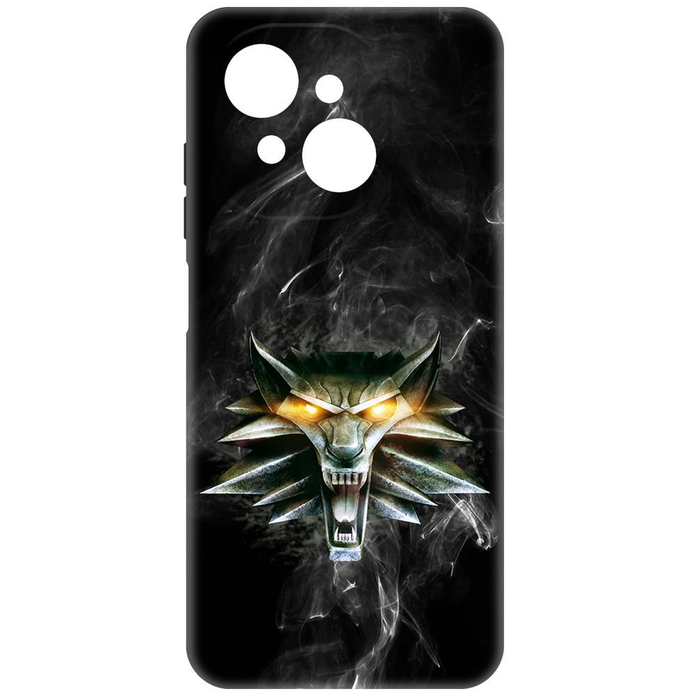 

Чехол-накладка Krutoff Soft Case Ведьмак. Школа Волка для Tecno Spark Go 1 черный