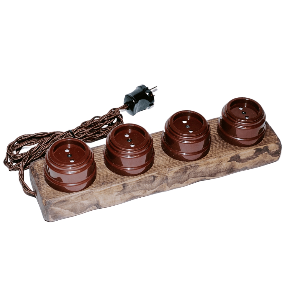 

Удлинитель электрический PowerStrip-retro, 5м, PowerStrip-retro