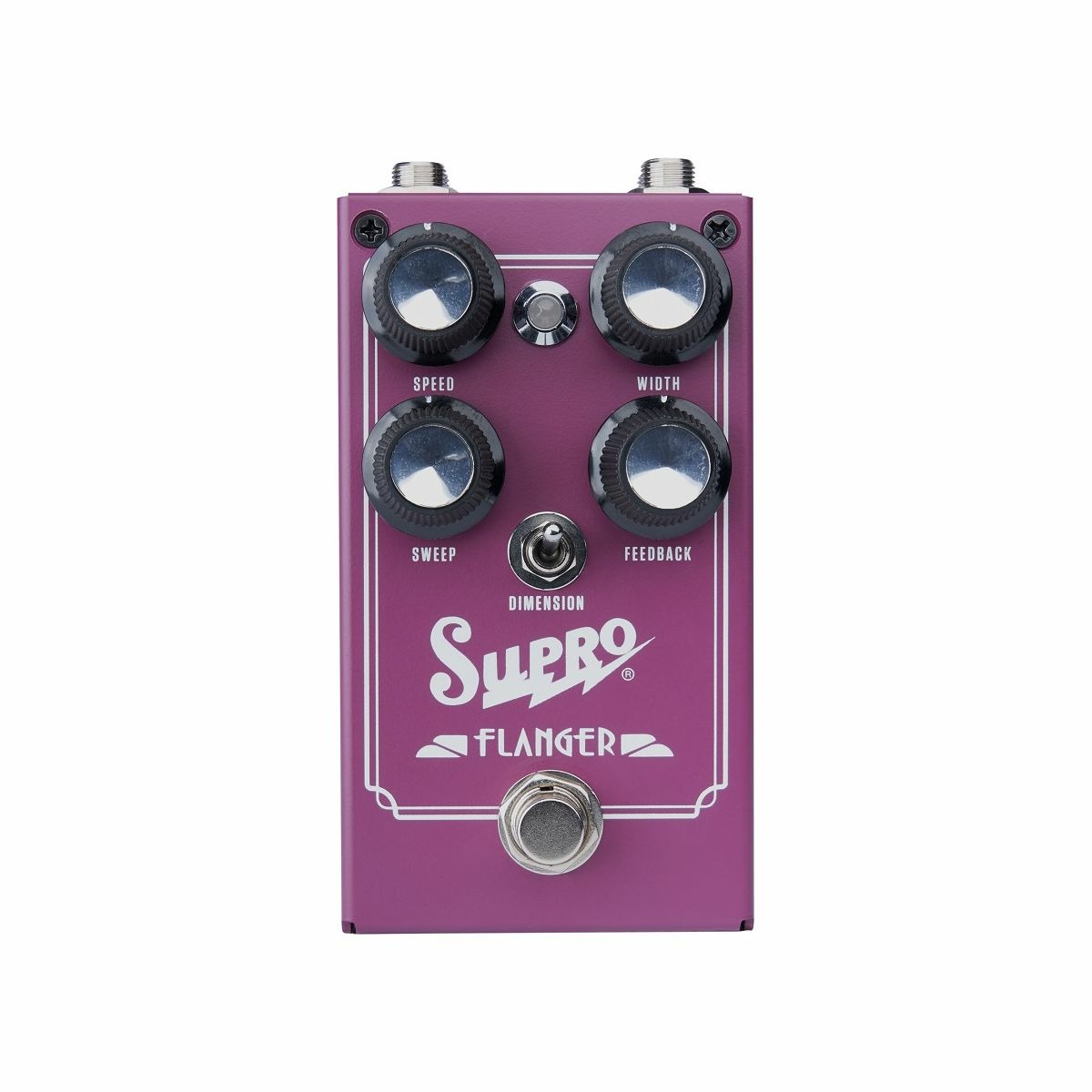 

Гитарная педаль эффектов/ примочка Supro Flanger, Фиолетовый, Flanger