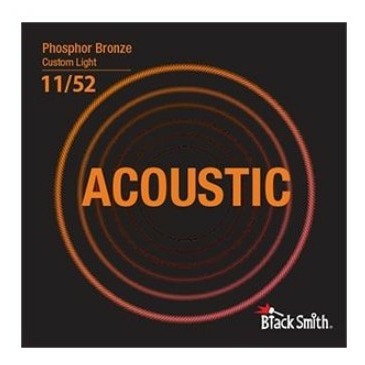 Струны для акустической гитары BlackSmith Phosphor Bronze Custom Light 11/52