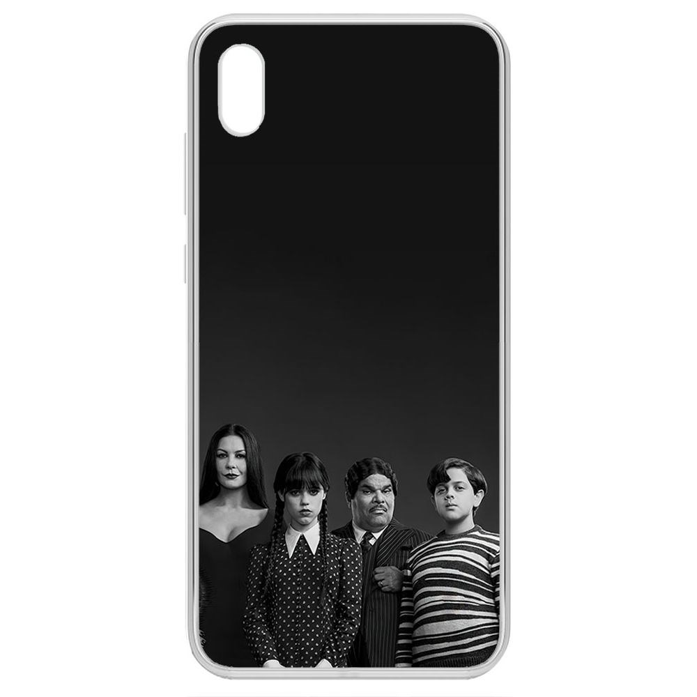 

Чехол-накладка Krutoff Clear Case Уэнсдей Аддамс - Семейка Аддамс для Honor 8S Prime, Прозрачный