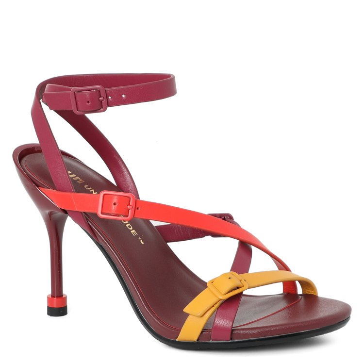 

Босоножки женские United nude SIA STRAPPY HI бордовые 37 EU, Бордовый, SIA STRAPPY HI