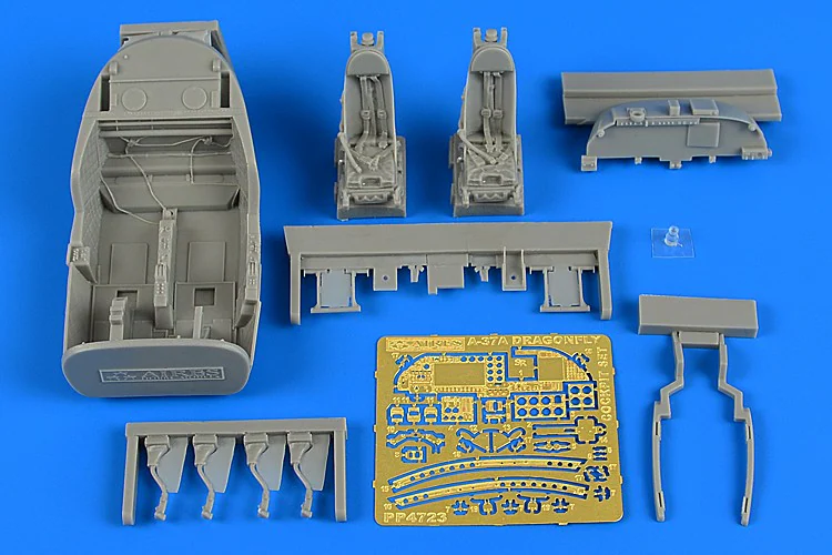 

Набор дополнений Aires 1/48 A-37A Dragonfly cockpit set 4723