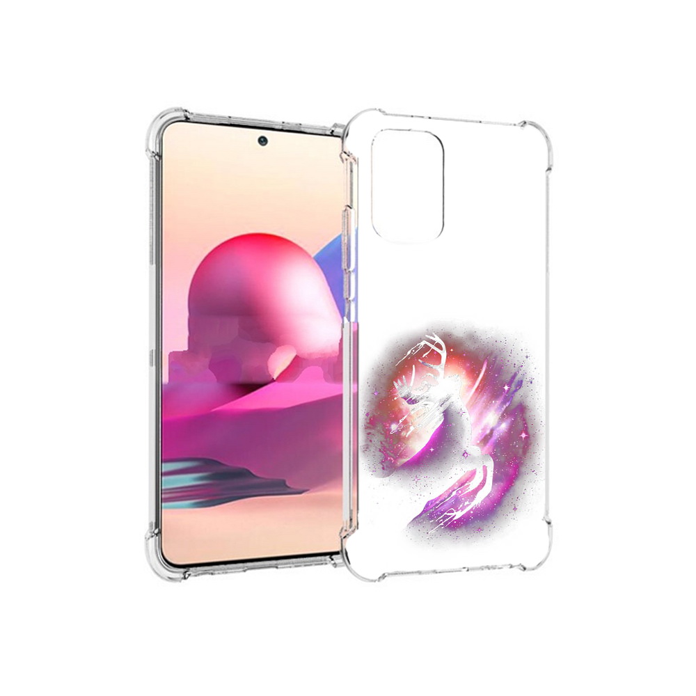 

Чехол MyPads Tocco для Xiaomi Redmi Note 10S звездный олень (PT158704.257.354), Прозрачный, Tocco