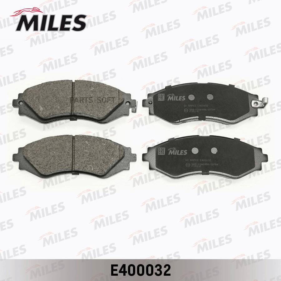 

Тормозные колодки Miles E400032