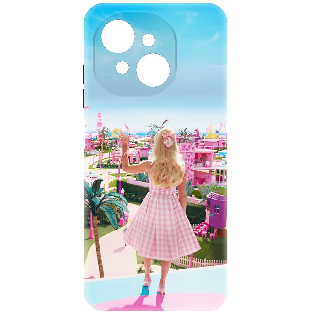 

Чехол-накладка Krutoff Soft Case Барбиленд для Tecno Spark Go 1 черный