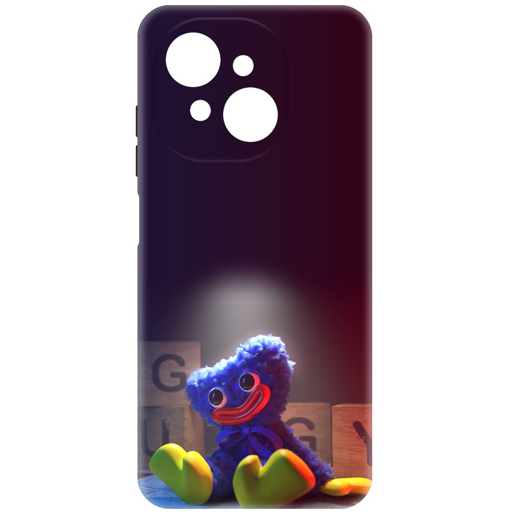 

Чехол-накладка Krutoff Soft Case Хаги Ваги игрушка для Tecno Spark Go 1 черный