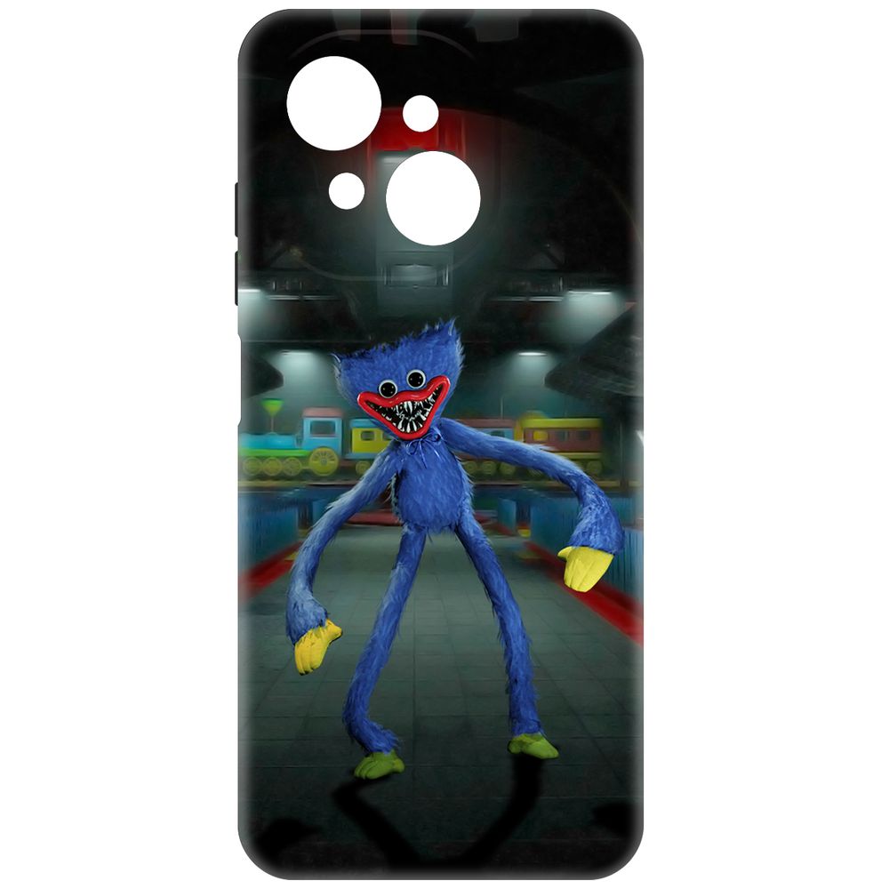 

Чехол-накладка Krutoff Soft Case Хаги Ваги для Tecno Spark Go 1 черный
