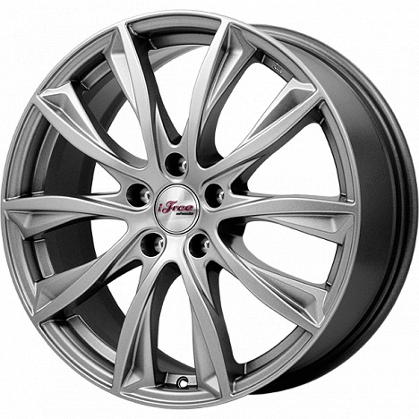 

Диск 7,5x18/5x108 ET35 D67,1 Каzантип (КС684М) Хай Вэй, Серый