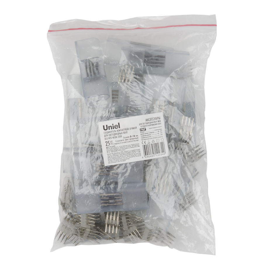 

Набор из 25 шт, UTC-K-14/N22 CLEAR 025 POLYBAG Uniel UL-00005794