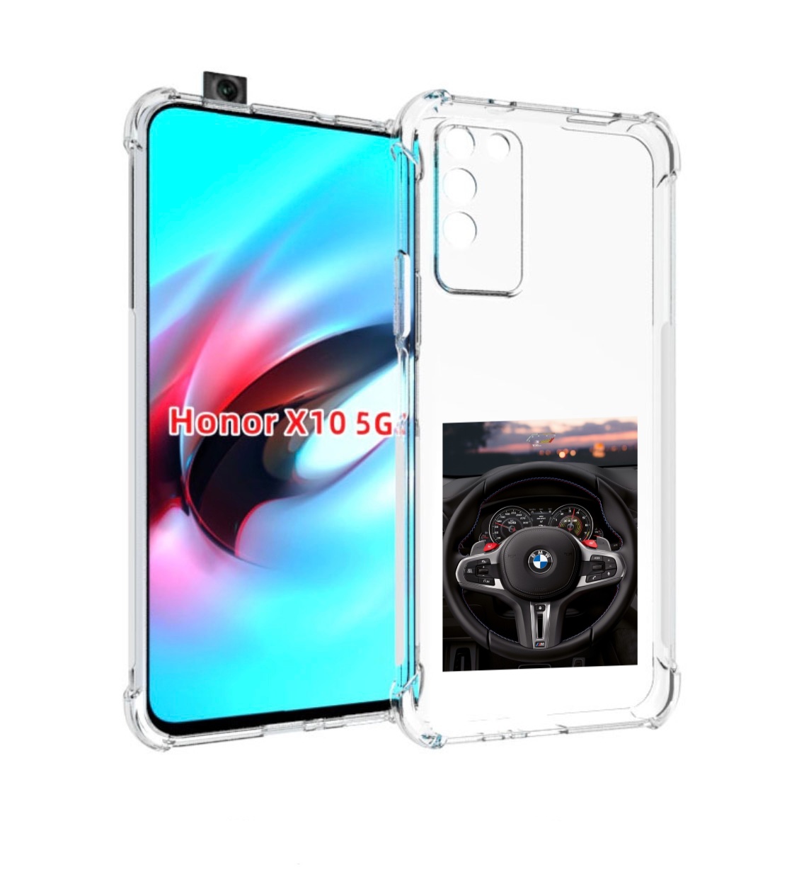 

Чехол MyPads bmw 4 мужской для Honor X10, Прозрачный, Tocco
