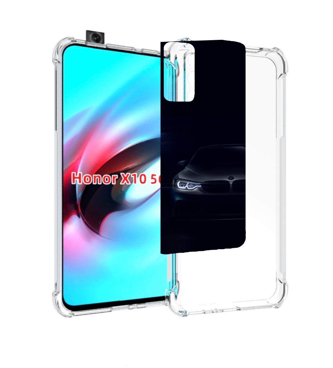 

Чехол MyPads bmw бмв 1 мужской для Honor X10, Прозрачный, Tocco