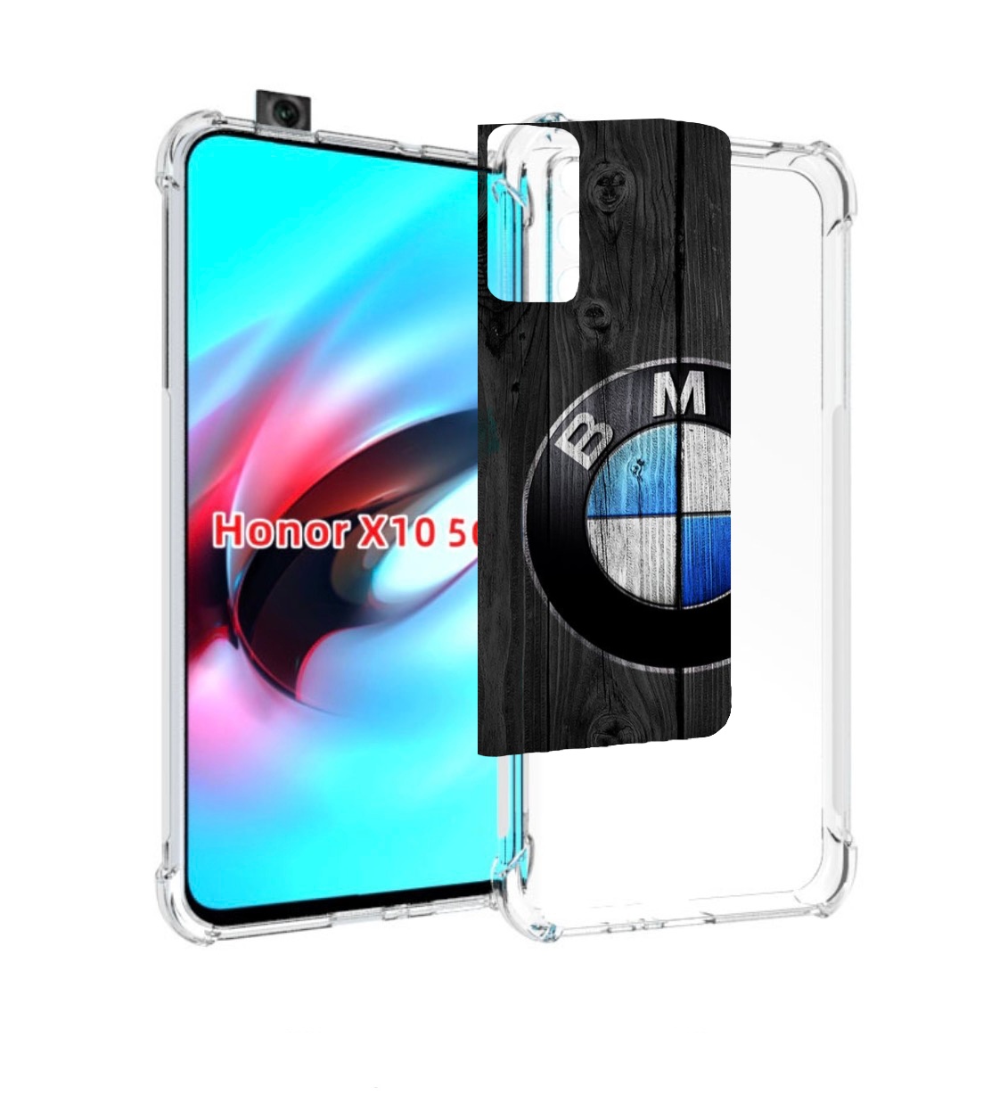 

Чехол MyPads bmw бмв 5 мужской для Honor X10, Прозрачный, Tocco