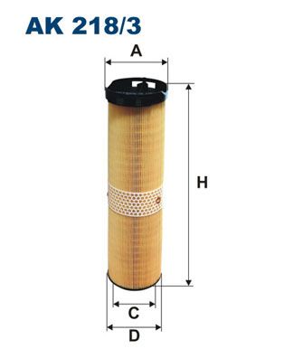 Фильтр воздушный FILTRON AK2183