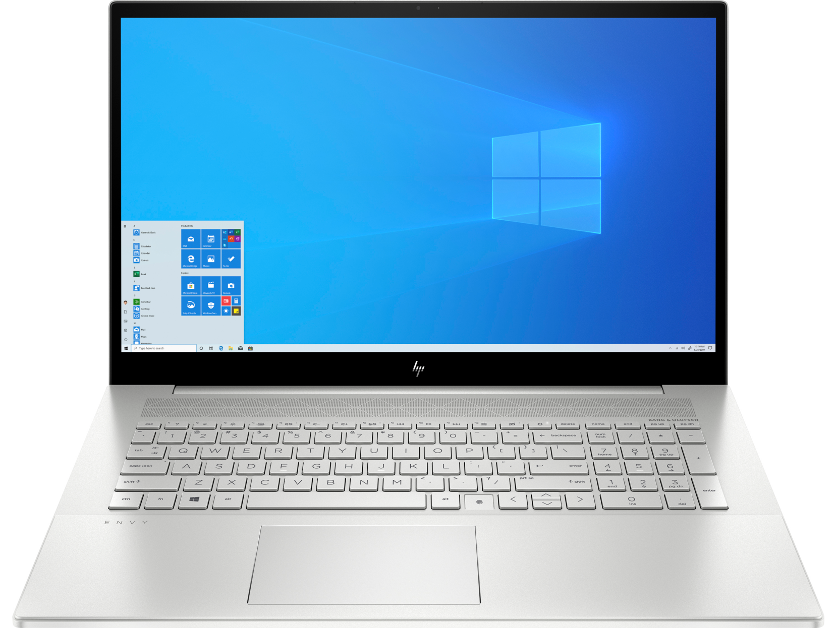 фото Ноутбук hp envy 17-cg1002ur silver (286w4ea)