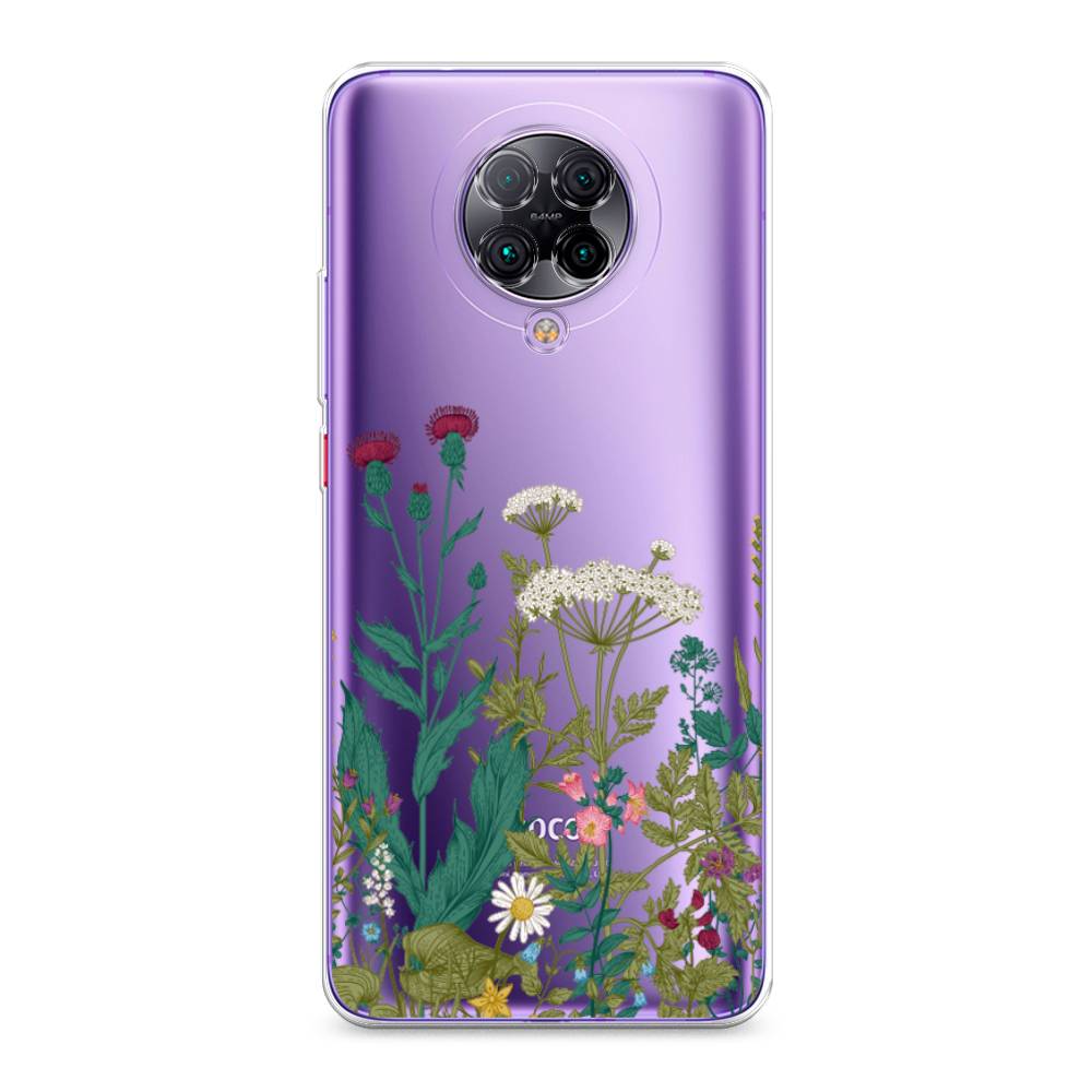 

Чехол на Samsung Galaxy Grand Prime/J2 Prime "Дикие полевые цветы", Зеленый;розовый;белый, 37050-2