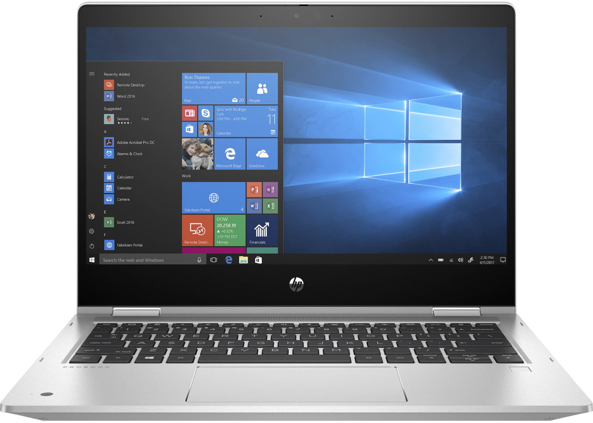 фото Ноутбук-трансформер hp probook x360 435 g7 silver (175x5ea)