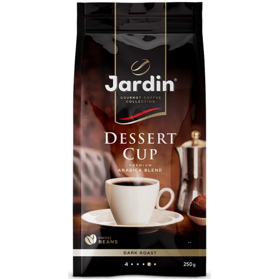 Кофе JARDIN Dessert Cup зерно 250гр