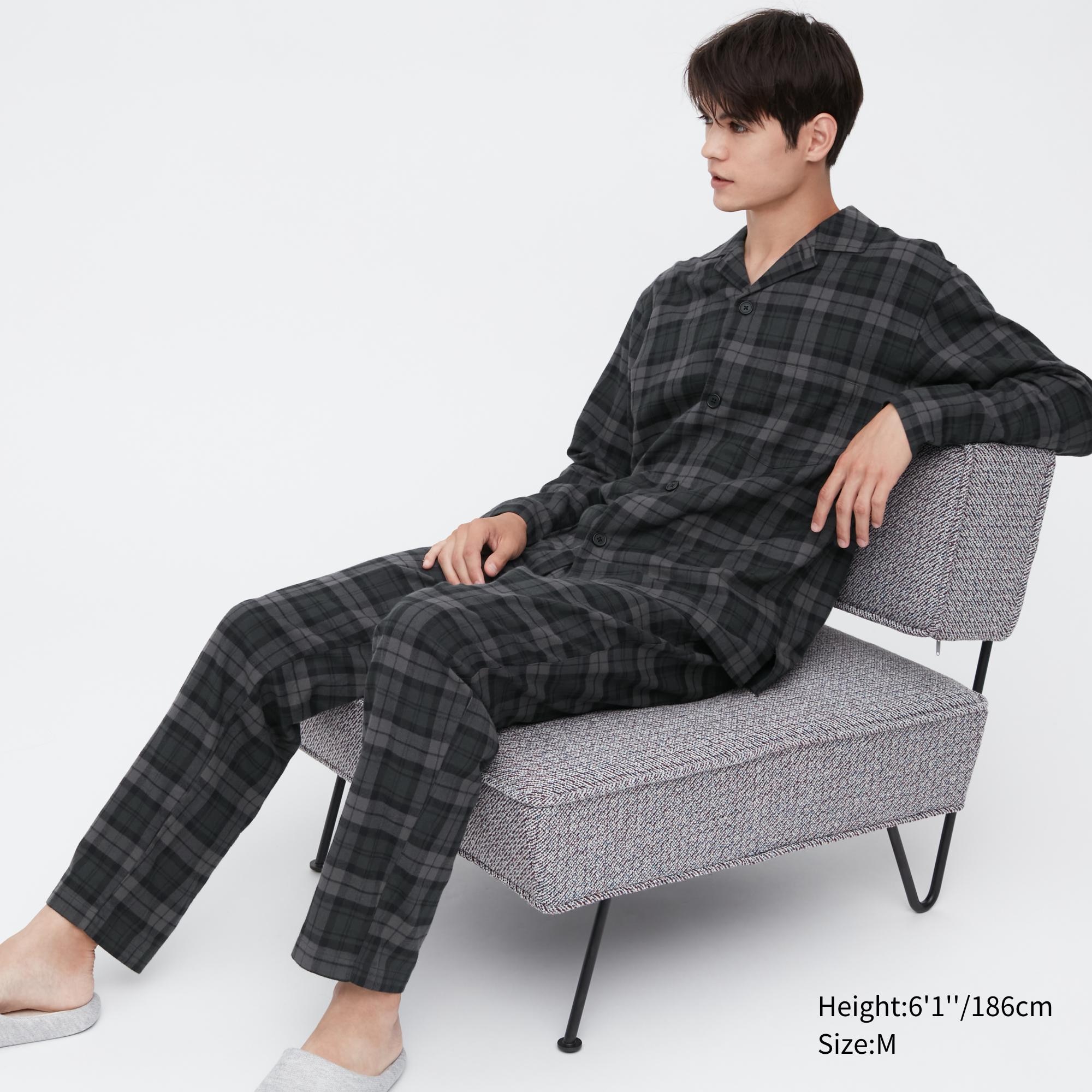 

Пижама мужская UNIQLO 452359COL08 серая XL (доставка из-за рубежа), 452359COL08