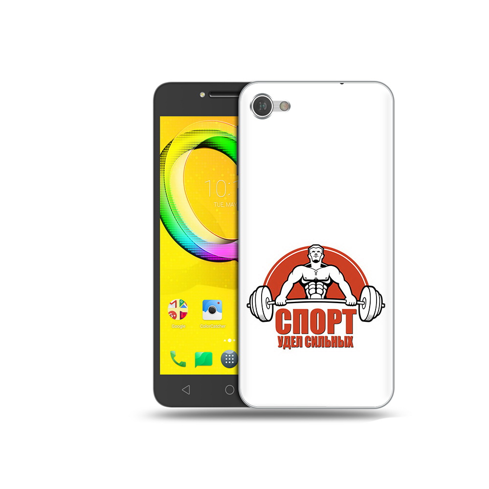 

Чехол MyPads Tocco для Alcatel A5 бодибилдинг спорт (PT67387.664.236), Прозрачный, Tocco