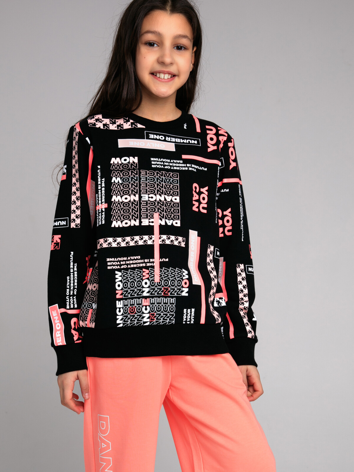 

Свитшот детский PlayToday Tween 12321030, разноцветный, 170, 12321030