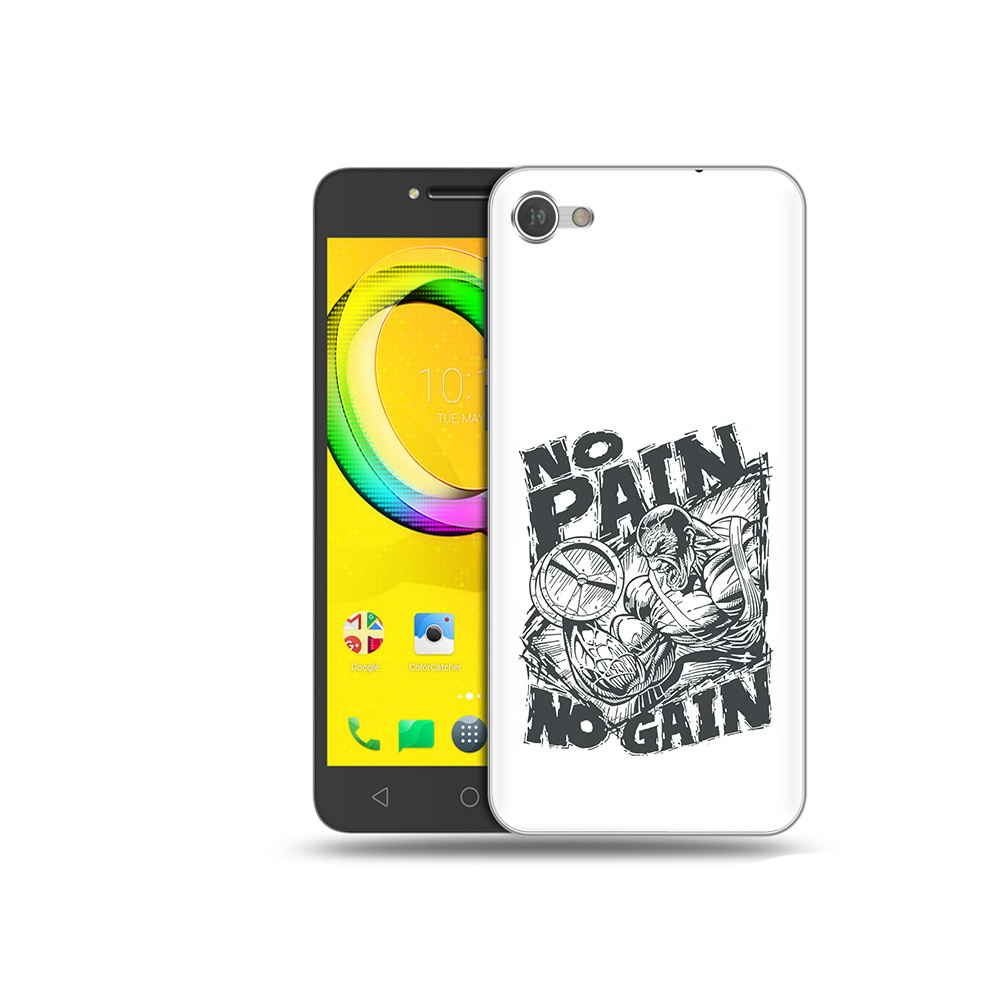

Чехол MyPads Tocco для Alcatel A5 бодибилдинг тяжелая работа (PT67387.664.238), Прозрачный, Tocco