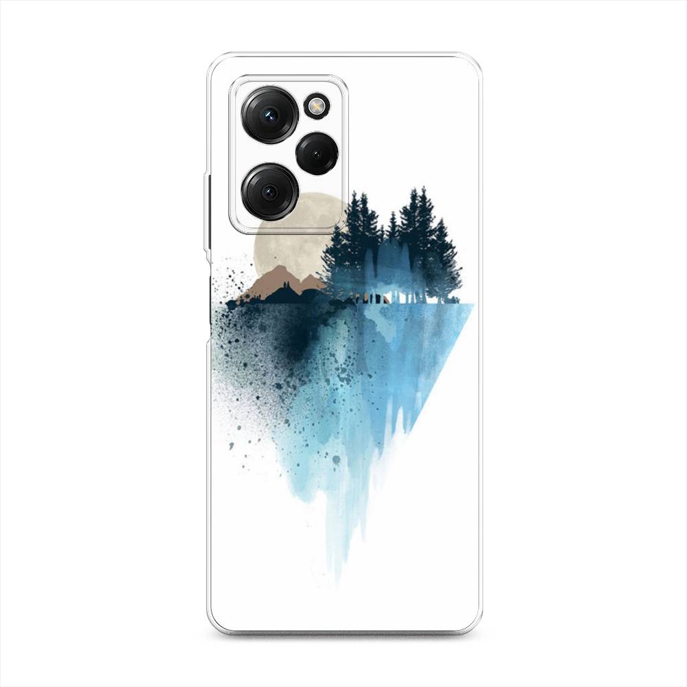 

Чехол Awog на Poco X5 Pro 5G "Горы 5", Голубой, 318050-4