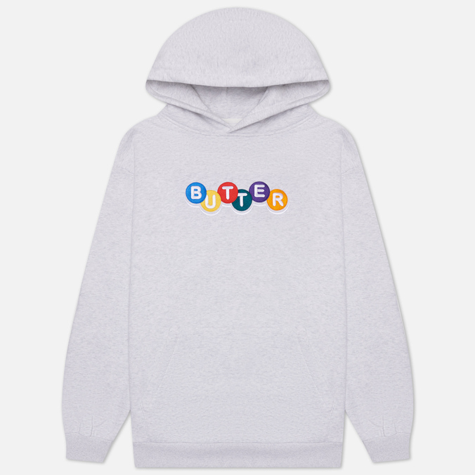 

Мужская толстовка Butter Goods Lottery Embroidered Hoodie серый, Размер L, Lottery Embroidered Hoodie