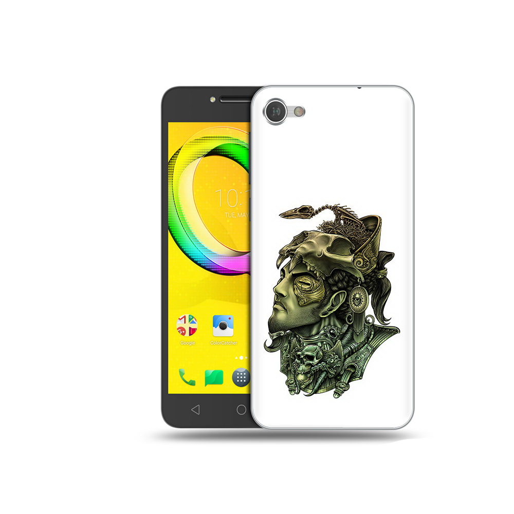 

Чехол MyPads Tocco для Alcatel A5 бронзовый воин (PT67387.664.248), Прозрачный, Tocco
