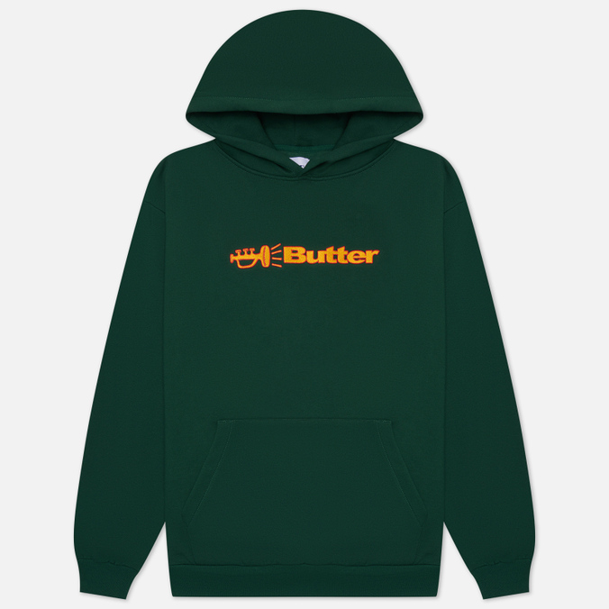 

Мужская толстовка Butter Goods Horn Logo Hoodie зелёный, Размер M, Horn Logo Hoodie
