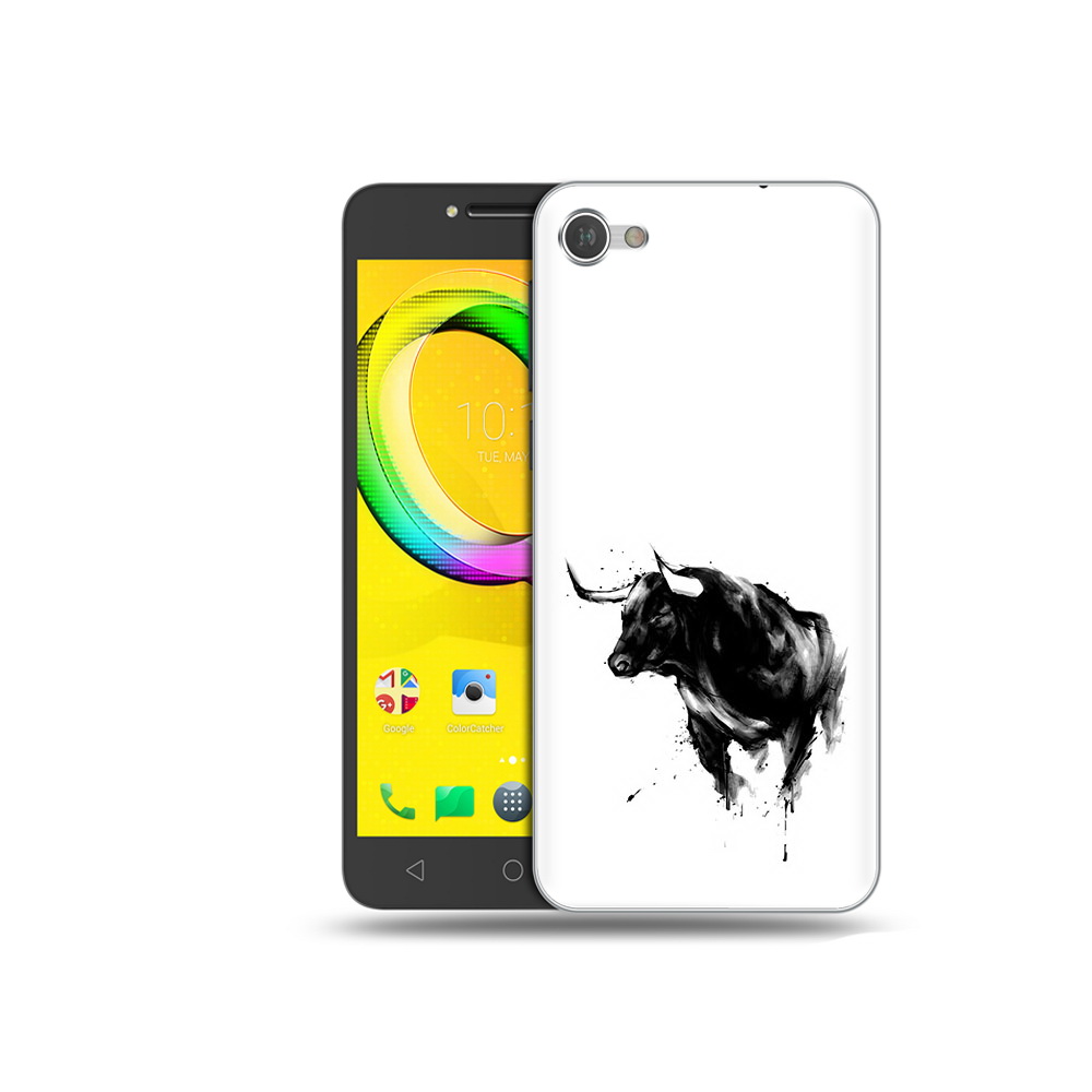 

Чехол MyPads Tocco для Alcatel A5 бык (PT67387.664.254), Прозрачный, Tocco