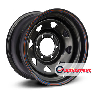 

Диски штампованные ORW 47W R16x8.0J 6x114.3 ET0 ЦО66.1, Черный, 47W