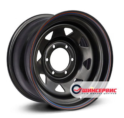 

Диски штампованные ORW 49B R17x8.0J 6x114.3 ET0 ЦО66.1, Черный, 49B